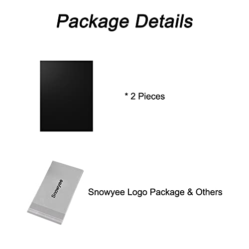 Snowyee Oven Liner for Fan Assisted Ovens Made of Teflon 2 in 1 Set