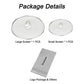 Snowyee Splatter Screen, 2 in 1 Stainless Steel Splatter Guard for Frying Pan