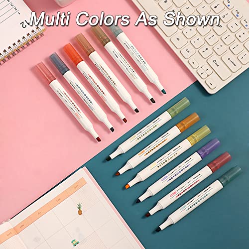 Snowyee Highlighters Pens within Multiple Colors for Printing and Drawing (Multi Colors / 12 Pieces)