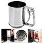 Snowyee Best Flour Sifter for Baking Hand Press with Stainless Steel Design